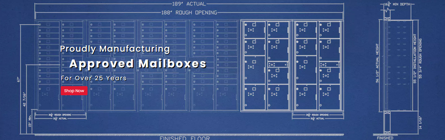 Proudly Manufacturing Approved Mailboxes