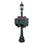 Green 1812 Port Angeles with Lantern (Without Mailbox)