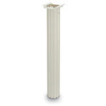 White 60" Senator Mailbox Post